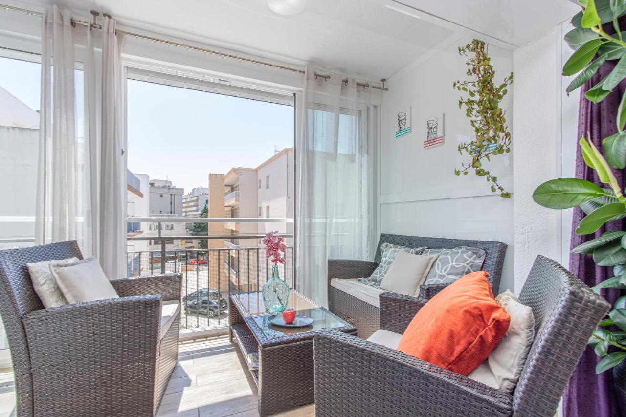 Sand1-Apartamento En La Playa, Centrico, Parking Y Clima Apartamento Roses Exterior foto